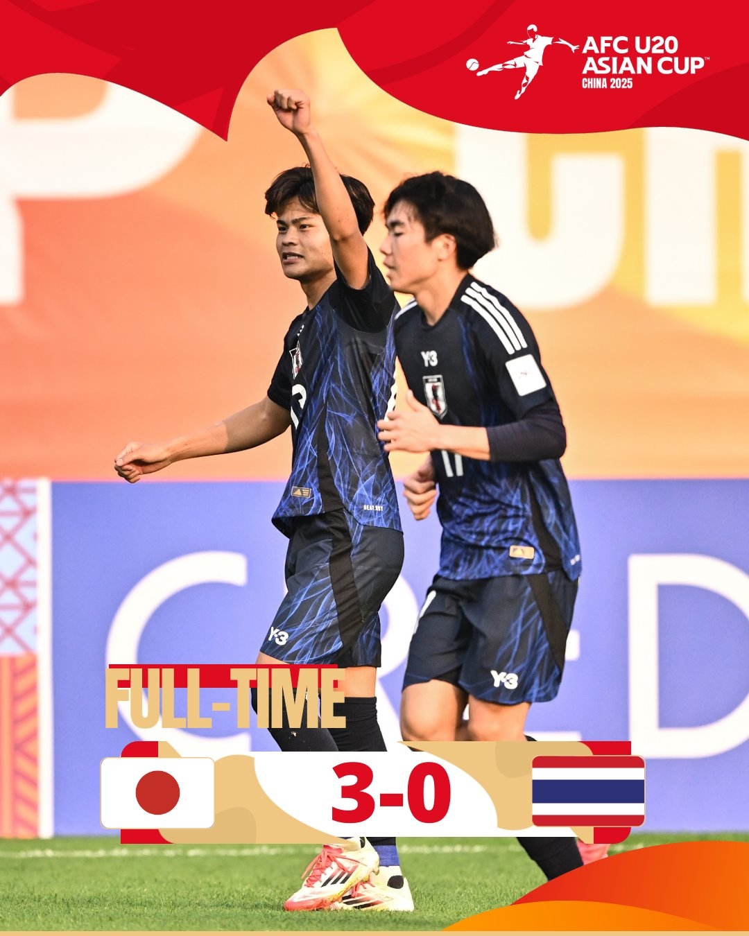  日本U20主帥賽后：雖然全取三分，但球隊(duì)各方面都有待提升