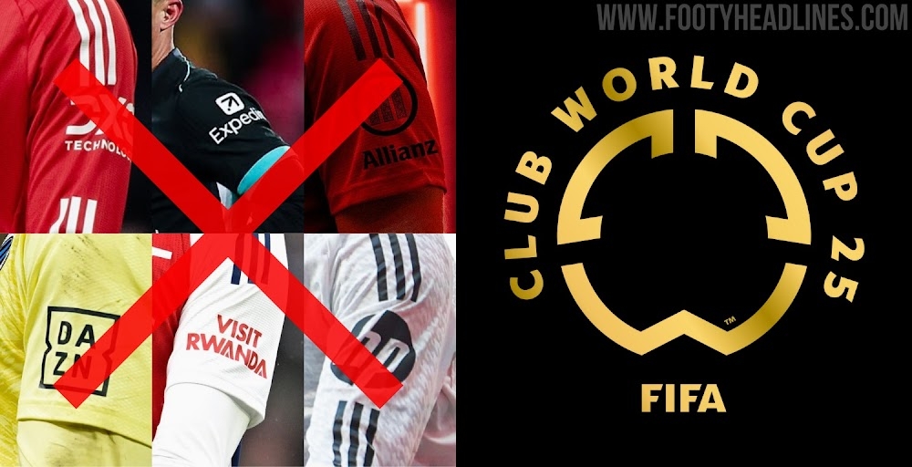  FIFA不允許世俱杯球隊有袖標(biāo)贊助，需貼上世俱杯徽標(biāo)