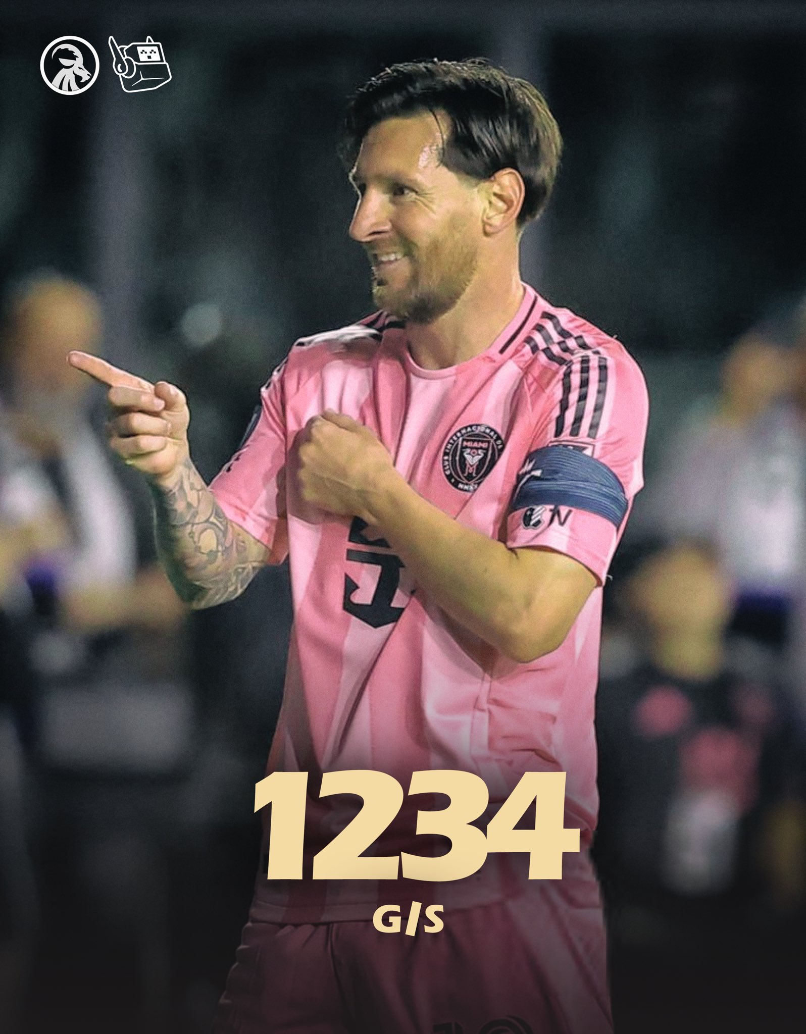  回歸即進球！37歲梅西生涯目前853球381助，參與進球數(shù)1234球！